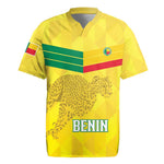 Custom Benin Football Rugby Jersey Go Les Guepards