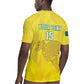 Custom Benin Football Rugby Jersey Go Les Guepards
