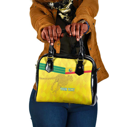 Custom Benin Football Shoulder Handbag Go Les Guepards