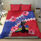 Haiti Neg Maron Bedding Set Coat Of Arms - Hisbicus Polynesian