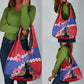 Haiti Neg Maron Grocery Bag Coat Of Arms - Hisbicus Polynesian