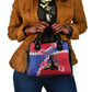 Haiti Neg Maron Shoulder Handbag Coat Of Arms - Hisbicus Polynesian