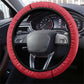 Haiti Neg Maron Steering Wheel Cover Coat Of Arms - Hisbicus Polynesian