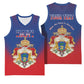 Personalized Anpi an Ayiti Basketball Jersey Imperial Coat Of Arms Flag Style LT15