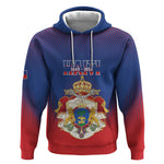 Personalized Anpi an Ayiti Hoodie Imperial Coat Of Arms Flag Style