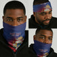 Personalized Anpi an Ayiti Neck Gaiter Imperial Coat Of Arms Flag Style LT15