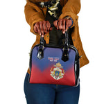 Personalized Anpi an Ayiti Shoulder Handbag Imperial Coat Of Arms Flag Style