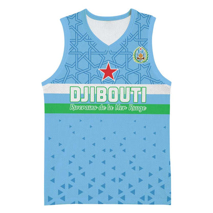 Custom Djibouti Football Basketball Jersey Go Champions LT15