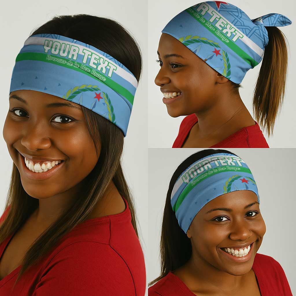 Custom Djibouti Football Neck Gaiter Go Champions LT15