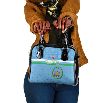 Custom Djibouti Football Shoulder Handbag Go Champions