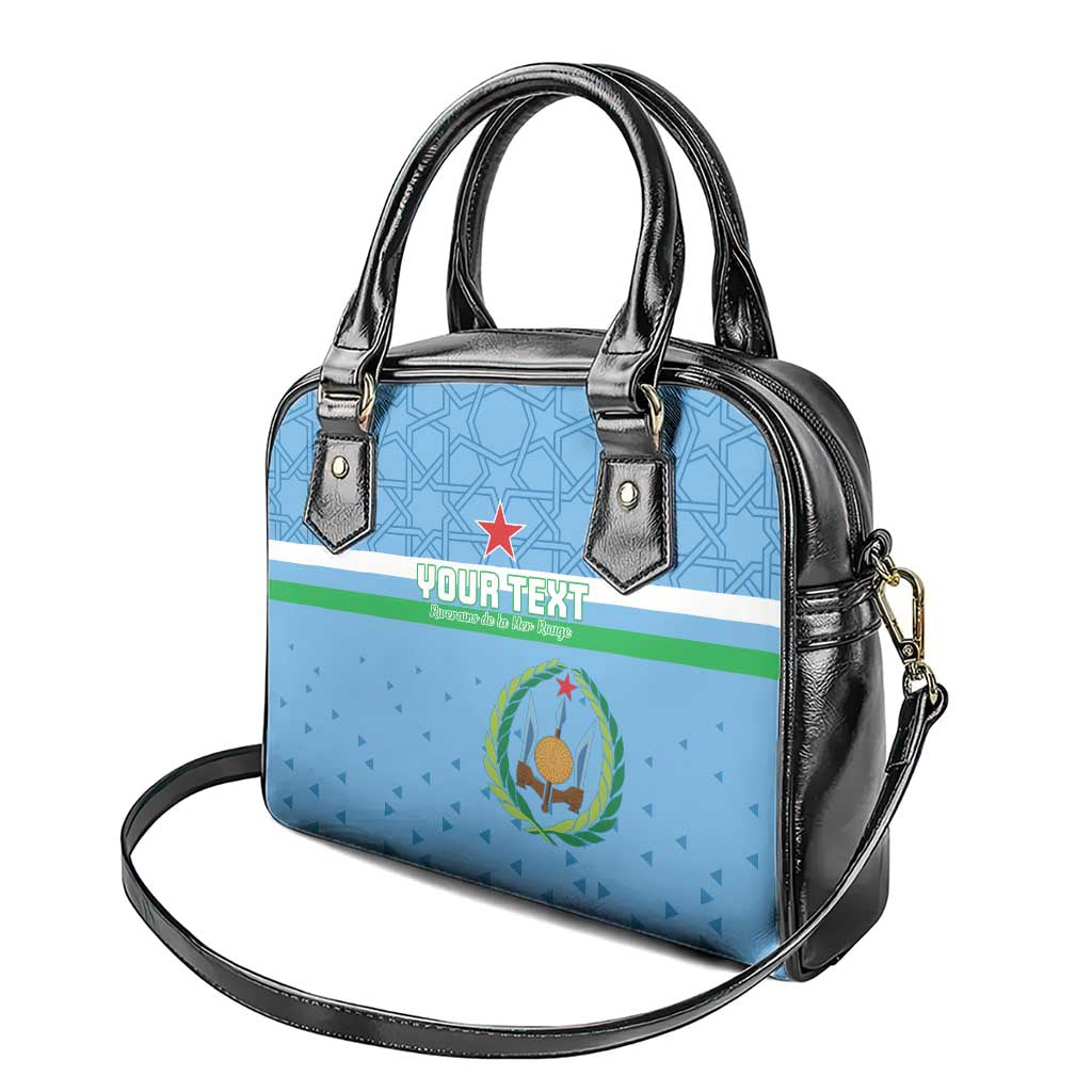 Custom Djibouti Football Shoulder Handbag Go Champions