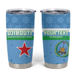 Custom Djibouti Football Tumbler Cup Go Champions
