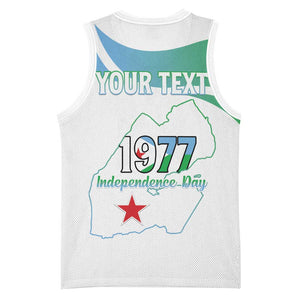 Personalized Happy Djibouti Basketball Jersey Independence Day LT15