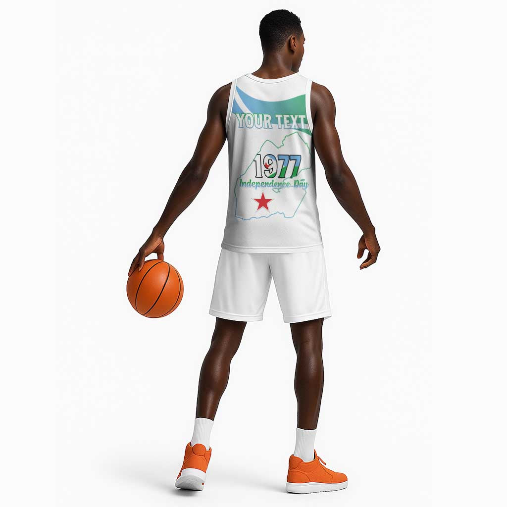 Personalized Happy Djibouti Basketball Jersey Independence Day LT15