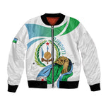 Personalized Happy Djibouti Bomber Jacket Independence Day