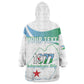 Personalized Happy Djibouti Kid Wearable Blanket Hoodie Independence Day