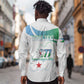 Personalized Happy Djibouti Long Sleeve Button Shirt Independence Day