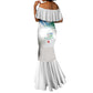 Personalized Happy Djibouti Mermaid Dress Independence Day