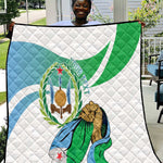 Personalized Happy Djibouti Quilt Independence Day