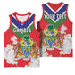 Personalized Gambia Basketball Jersey Coat Of Arms - African Pattern LT15