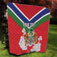 Personalized Gambia Quilt Coat Of Arms - African Pattern