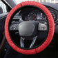 Gambia Steering Wheel Cover Coat Of Arms - African Pattern