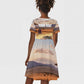 Personalized Kenya Safari Racing Car Kid Short Sleeve Dress Come On Kenyan