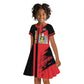 Personalized South Sudan With Coat Of Arms Kid Short Sleeve Dress Sporty Style