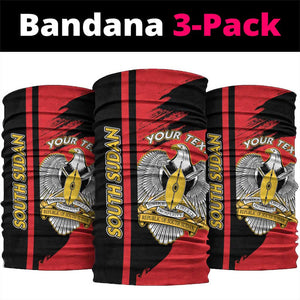 Personalized South Sudan Coat Of Arms Neck Gaiter Sporty Style LT15