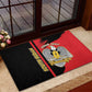 Personalized South Sudan With Coat Of Arms Rubber Doormat Sporty Style