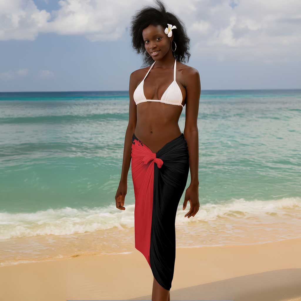 Personalized South Sudan With Coat Of Arms Sarong Sporty Style