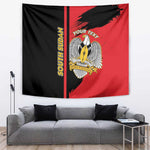 Personalized South Sudan With Coat Of Arms Tapestry Sporty Style