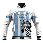 Custom Lefatshe la Botswana Football Baseball Jacket Come On Dipitse