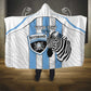 Custom Lefatshe la Botswana Football Hooded Blanket Come On Dipitse