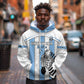 Custom Lefatshe la Botswana Football Hoodie Come On Dipitse