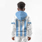 Custom Lefatshe la Botswana Football Kid Hoodie Come On Dipitse
