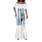 Custom Lefatshe la Botswana Football Mermaid Dress Come On Dipitse