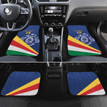 Custom Seychelles Beach Soccer 2025 Car Mats Go Champions Sesel