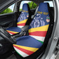 Custom Seychelles Beach Soccer 2025 Car Seat Cover Go Champions Sesel