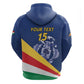Custom Seychelles Beach Soccer 2025 Hoodie Go Champions Sesel