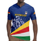 Custom Seychelles Beach Soccer 2025 Rugby Jersey Go Champions Sesel
