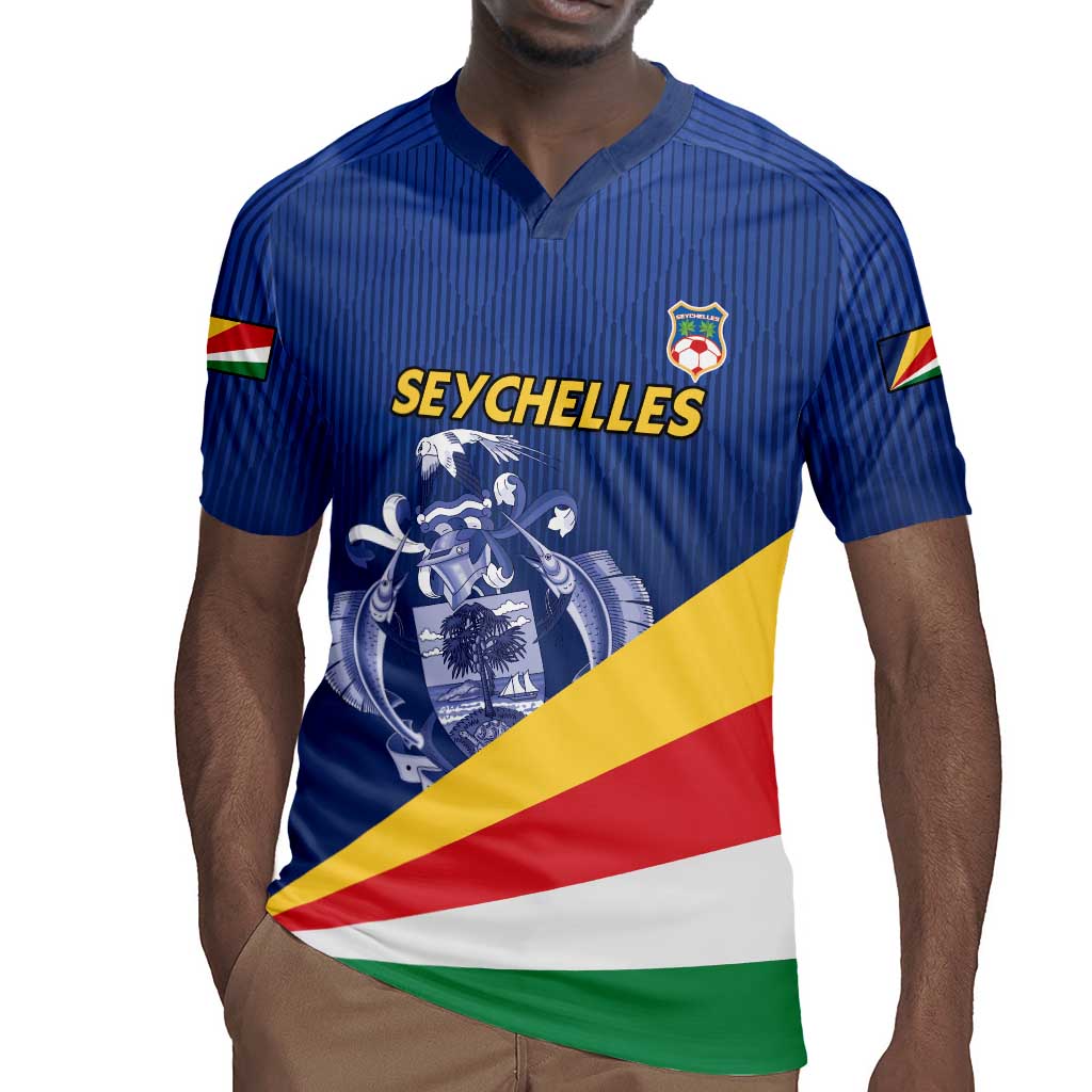 Custom Seychelles Beach Soccer 2025 Rugby Jersey Go Champions Sesel