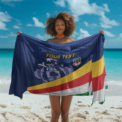 Custom Seychelles Beach Soccer 2025 Sarong Go Champions Sesel