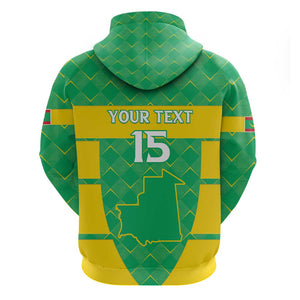 Custom Mauritania Beach Soccer 2025 Hoodie Allez Al-Murabitun