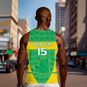 Custom Mauritania Beach Soccer 2025 Men Tank Top Allez Al-Murabitun