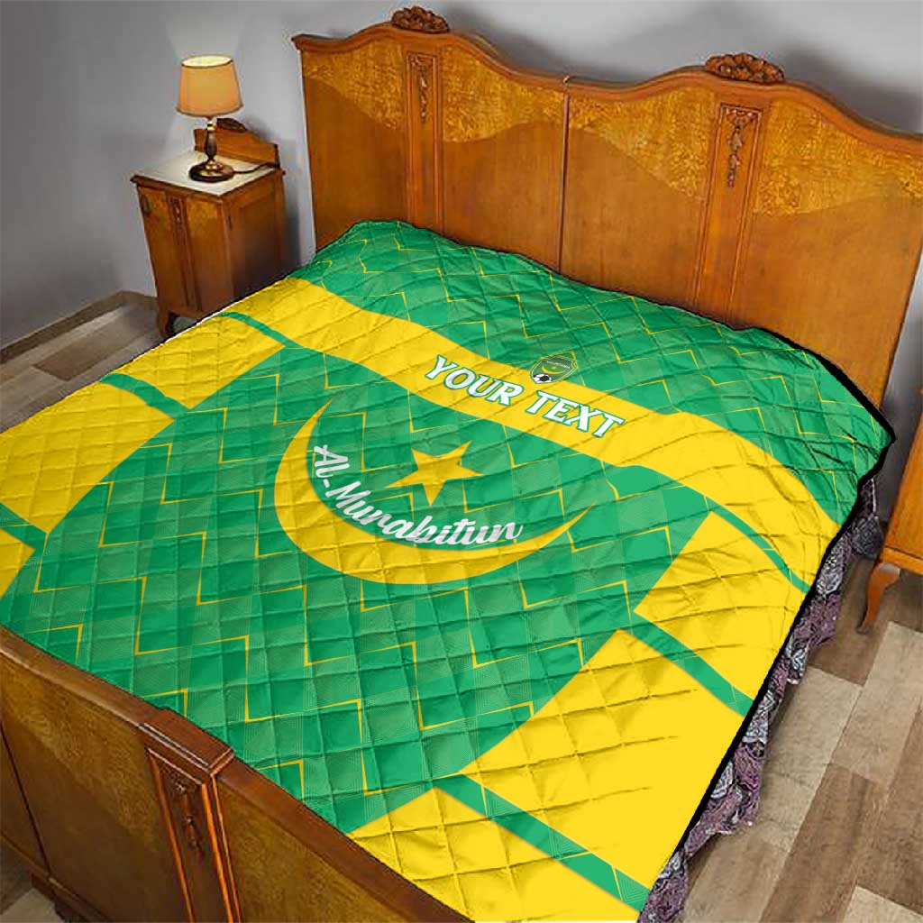 Custom Mauritania Beach Soccer 2025 Quilt Allez Al-Murabitun