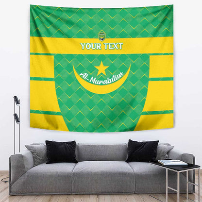 Custom Mauritania Beach Soccer 2025 Tapestry Allez Al-Murabitun