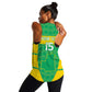 Custom Mauritania Beach Soccer 2025 Women Racerback Tank Allez Al-Murabitun