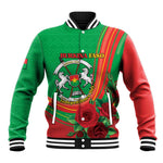 Personalised Burkina Faso Independence Day Baseball Jacket Coat Of Arms African Pattern