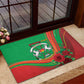 Burkina Faso Independence Day Rubber Doormat Coat Of Arms African Pattern